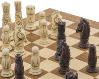 Berkeley Chess Victorian Russet Skakbrikker
