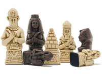 Berkeley Chess egyptiske rødbrune skakbrikker