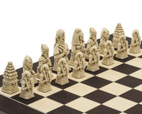 Berkeley Chess egyptiske rødbrune skakbrikker