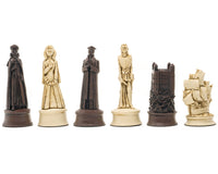 Berkeley Chess Elizabethan Russet Skakbrikker