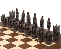 Berkeley Chess Elizabethan Russet Skakbrikker