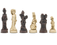 Berkeley Chess Movie Stars Russet Skakbrikker