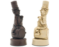 Berkeley Chess Movie Stars Russet Skakbrikker