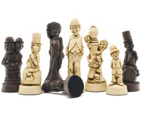 Berkeley Chess Movie Stars Russet Skakbrikker