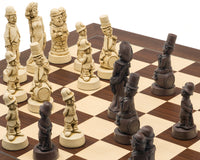 Berkeley Chess Movie Stars Russet Skakbrikker