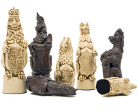 Berkeley Chess Royal Beast Russet Skakbrikker