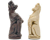 Berkeley Chess Royal Beast Russet Skakbrikker