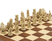 Berkeley Chess Alice i Eventyrland Rustrøde Skakbrikker