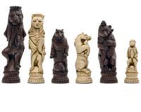 Berkeley Chess Reynard the Fox Russet Skakbrikker
