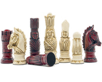 Berkeley Chess Victorianske Cardinal-skakbrikker
