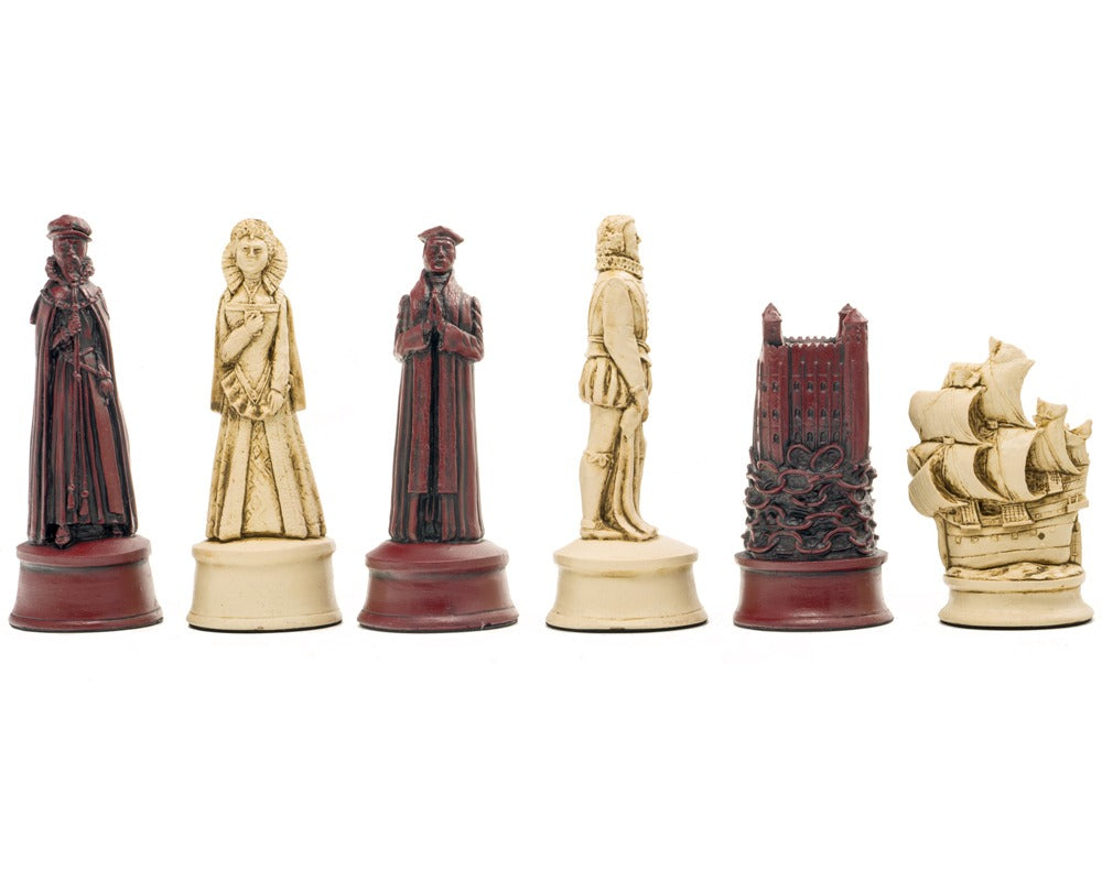 Berkeley Chess Elizabethan Cardinal Skakbrikker