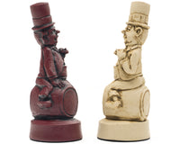 Berkeley Chess Movie Stars Cardinal Skakbrikker