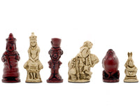Berkeley Chess Alice i Eventyrland Cardinal Skakbrikker