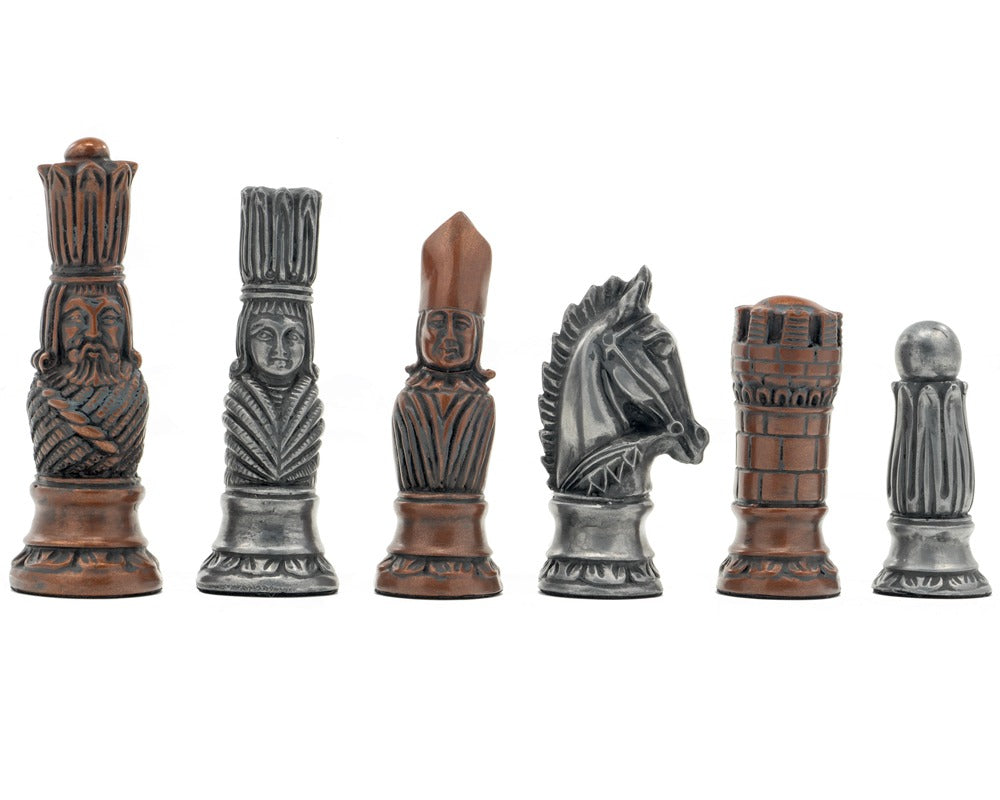Berkeley Chess Victorianske Metalliske Skakbrikker