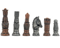 Berkeley Chess Victorianske Metalliske Skakbrikker