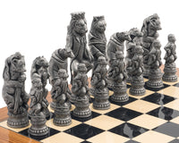 Berkeley Chess Reynard the Fox metalliske skakbrikker