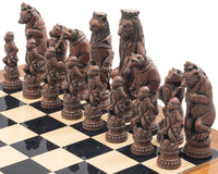 Berkeley Chess Reynard the Fox metalliske skakbrikker