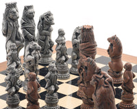 Berkeley Chess Reynard the Fox metalliske skakbrikker
