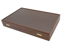 Manopoulos Wenge og Walnut Burl Backgammon-sæt