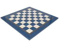 50 cm lakeret blåt érable- og ahornskakbræt Deluxe