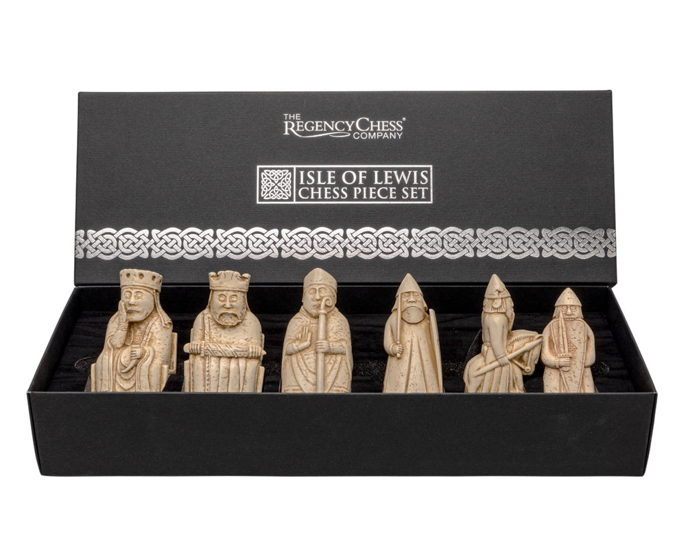 Regency Chess Isle of Lewis Gavesæt med Skakbrikker