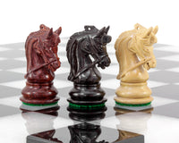 Corinthian Tres Corone Luksus Skakbrikker - 6,4 cm