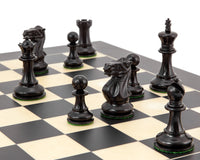 Highgrove Series eboniserede Staunton-skakbrikker - 7,6 cm