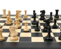 Highgrove Series eboniserede Staunton-skakbrikker - 7,6 cm