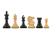 Highgrove Series eboniserede Staunton-skakbrikker - 7,6 cm
