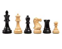Competition Chess Men 3 Inch set in maple and walnut with storage case by Italfama