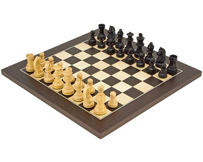 Down Head Classic Wenge Luksus Skaksæt