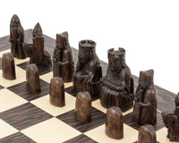 Isle of Lewis Tiger Ebony Skaksæt