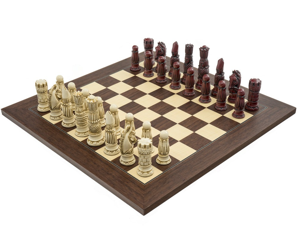 Berkeley Chess Victoriansk Cardinal Palisander Skaksæt