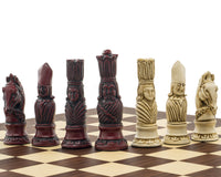 Berkeley Chess Victoriansk Cardinal Palisander Skaksæt