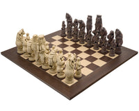 Berkeley Chess Reynard the Fox Grand Skaksæt – Russet og Palisander