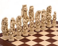 Berkeley Chess Reynard the Fox Grand Skaksæt – Russet og Palisander