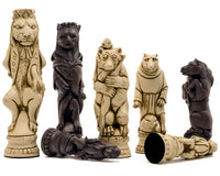 Berkeley Chess Reynard the Fox Grand Skaksæt – Russet og Palisander