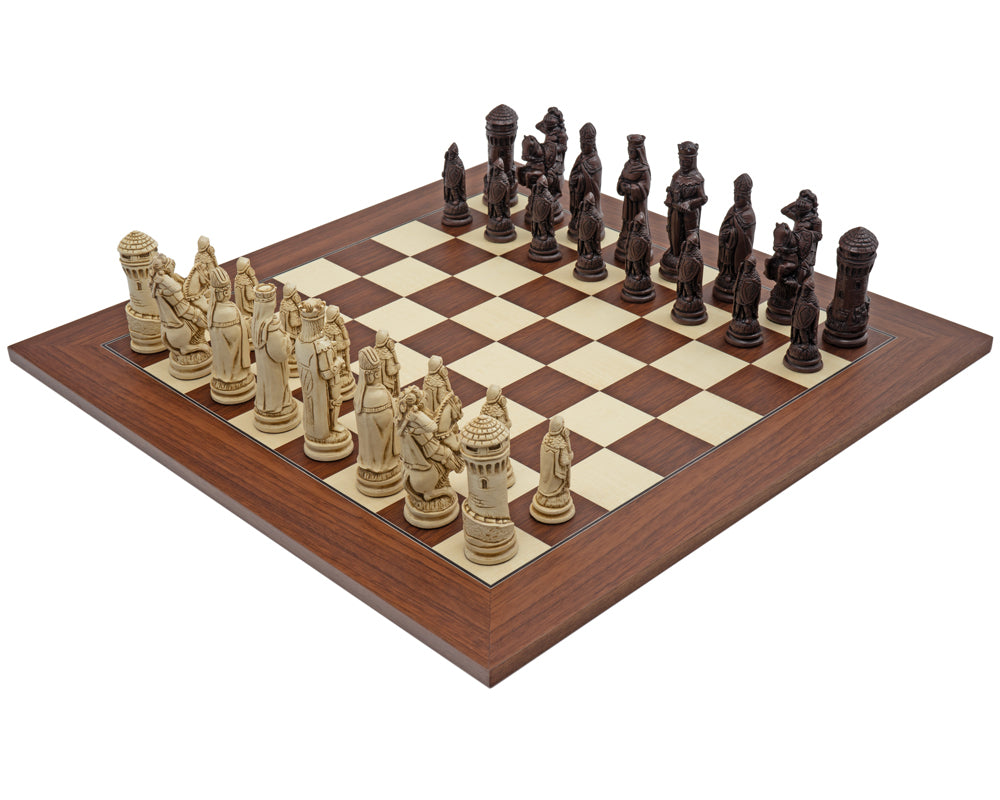 Berkeley Chess Camelot Russet Palisander Grand Skaksæt