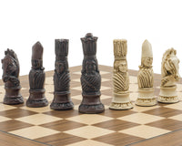 Berkeley Chess Victorian Russet- og Walnut-skaksæt