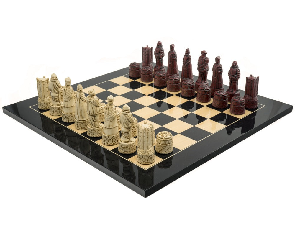 Berkeley Chess English Black Cardinal Grand Skaksæt
