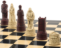 Berkeley Chess English Black Cardinal Grand Skaksæt