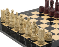Berkeley Chess English Black Cardinal Grand Skaksæt