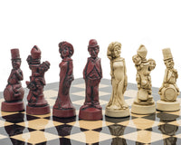 Berkeley Chess Movie Stars Black Cardinal Grand Skaksæt
