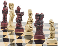 Berkeley Chess Movie Stars Black Cardinal Grand Skaksæt