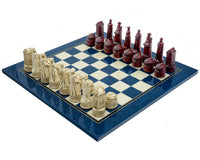Berkeley Chess Scottish Cardinal Blue Skaksæt