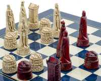 Berkeley Chess Scottish Cardinal Blue Skaksæt