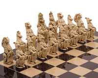 Berkeley Chess Royal Beasts Black Cardinal Grand Skaksæt