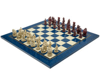 Berkeley Chess Alice in Wonderland Cardinal Blue Skaksæt