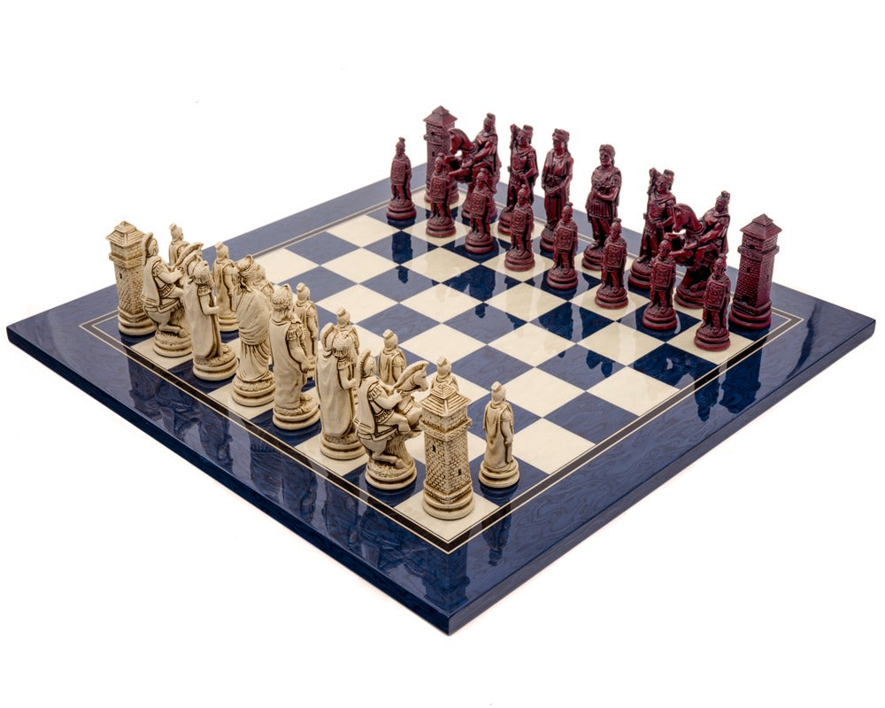 Berkeley Chess Roman Blue Cardinal Skaksæt