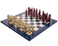 Berkeley Chess Roman Blue Cardinal Skaksæt